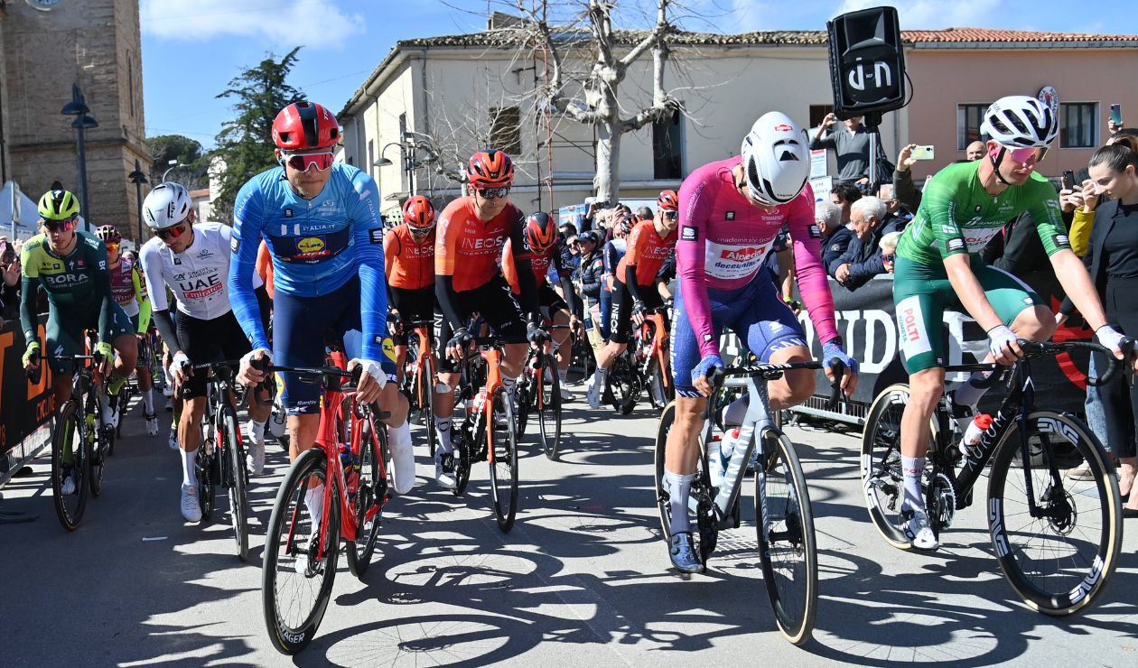 Tirreno Adriatico 2024 clasificación general tras la última etapa